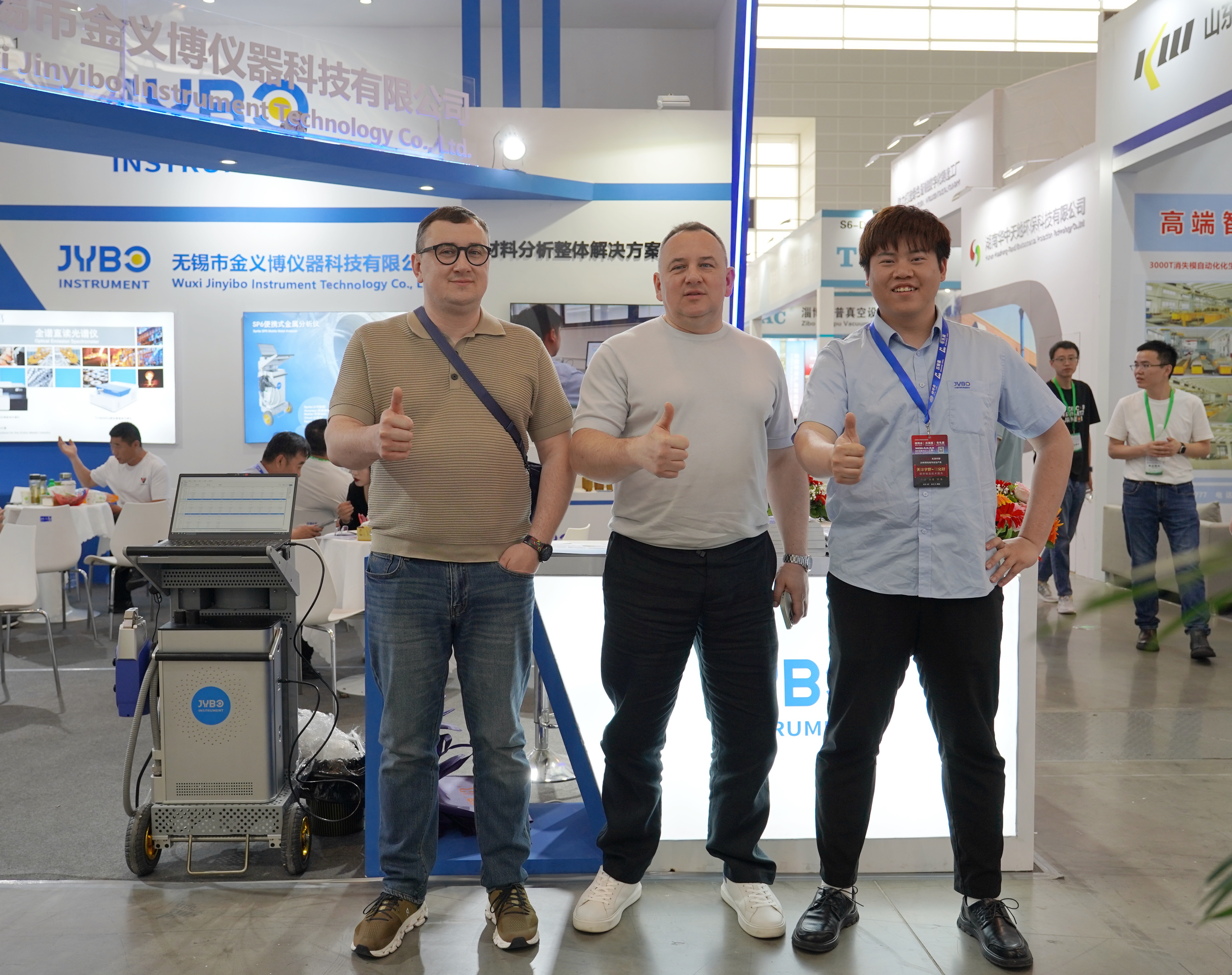 金義博儀器|第二十三屆中國國際鑄造博覽會第三天，金義博儀器盛況持續(xù)、精彩紛呈！